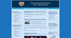 Desktop Screenshot of clemenscrossingpta.org